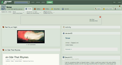 Desktop Screenshot of fense.deviantart.com