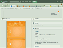 Tablet Screenshot of guri-fx.deviantart.com