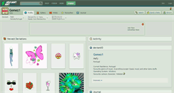 Desktop Screenshot of gomez1.deviantart.com