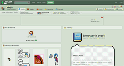 Desktop Screenshot of kludia.deviantart.com