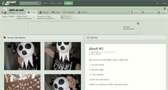 Desktop Screenshot of dark-as-ash.deviantart.com