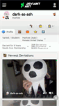 Mobile Screenshot of dark-as-ash.deviantart.com