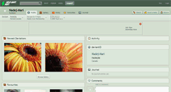 Desktop Screenshot of nadej-mari.deviantart.com