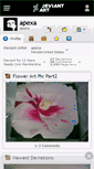 Mobile Screenshot of apexa.deviantart.com