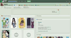 Desktop Screenshot of nyame.deviantart.com