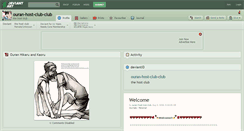 Desktop Screenshot of ouran-host-club-club.deviantart.com