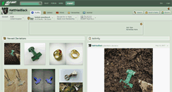 Desktop Screenshot of matthiasblack.deviantart.com