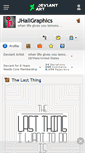 Mobile Screenshot of jhallgraphics.deviantart.com
