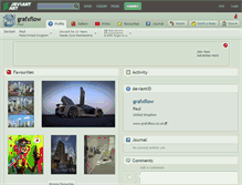 Tablet Screenshot of grafxflow.deviantart.com