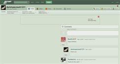 Desktop Screenshot of dummyaccount1231.deviantart.com