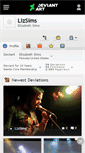 Mobile Screenshot of lizsims.deviantart.com