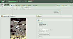 Desktop Screenshot of mattious.deviantart.com