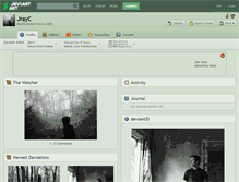 Tablet Screenshot of jrayc.deviantart.com