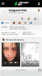 Mobile Screenshot of heyguesswhat.deviantart.com
