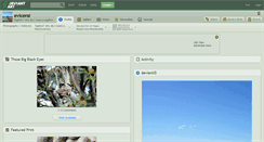 Desktop Screenshot of eviceral.deviantart.com