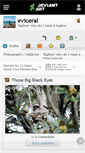 Mobile Screenshot of eviceral.deviantart.com