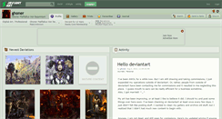Desktop Screenshot of ghoner.deviantart.com