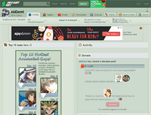 Tablet Screenshot of akidemi.deviantart.com