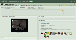 Desktop Screenshot of cookiesaretasty.deviantart.com