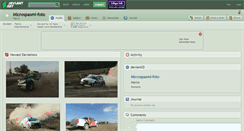 Desktop Screenshot of microspasmi-foto.deviantart.com