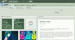 Desktop Screenshot of keome.deviantart.com