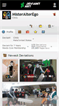 Mobile Screenshot of misteralterego.deviantart.com