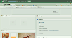 Desktop Screenshot of mari-hydra.deviantart.com