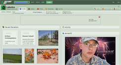 Desktop Screenshot of lukonius.deviantart.com