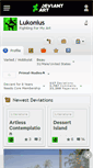 Mobile Screenshot of lukonius.deviantart.com