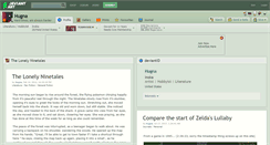 Desktop Screenshot of hugna.deviantart.com