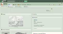 Desktop Screenshot of miantya.deviantart.com