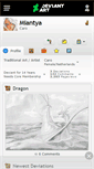 Mobile Screenshot of miantya.deviantart.com