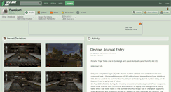 Desktop Screenshot of daimion1.deviantart.com