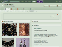 Tablet Screenshot of misstachibana.deviantart.com