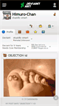 Mobile Screenshot of himuro-chan.deviantart.com