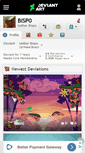Mobile Screenshot of bisp0.deviantart.com