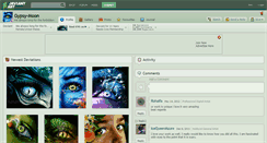 Desktop Screenshot of gypsy-moon.deviantart.com