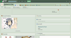 Desktop Screenshot of keyboard-is-food.deviantart.com