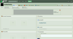Desktop Screenshot of mydaydreams.deviantart.com