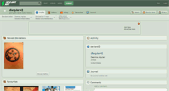 Desktop Screenshot of dlaquiar42.deviantart.com