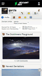 Mobile Screenshot of garcia.deviantart.com