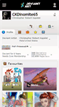 Mobile Screenshot of ckdinomite65.deviantart.com