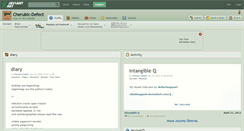 Desktop Screenshot of cherubic-defect.deviantart.com