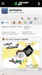 Mobile Screenshot of cantisama.deviantart.com