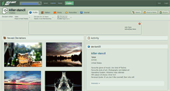 Desktop Screenshot of killer-stencil.deviantart.com