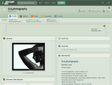 Tablet Screenshot of djlphotography.deviantart.com