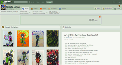 Desktop Screenshot of nepeta-leijon.deviantart.com