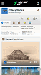 Mobile Screenshot of mikesplanes.deviantart.com