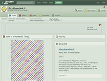 Tablet Screenshot of biscuitsandwich.deviantart.com