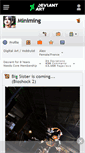 Mobile Screenshot of miniming.deviantart.com